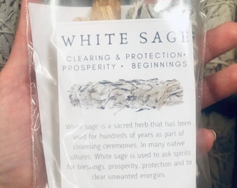 Smudging Bundle (Instructions included with purchase)