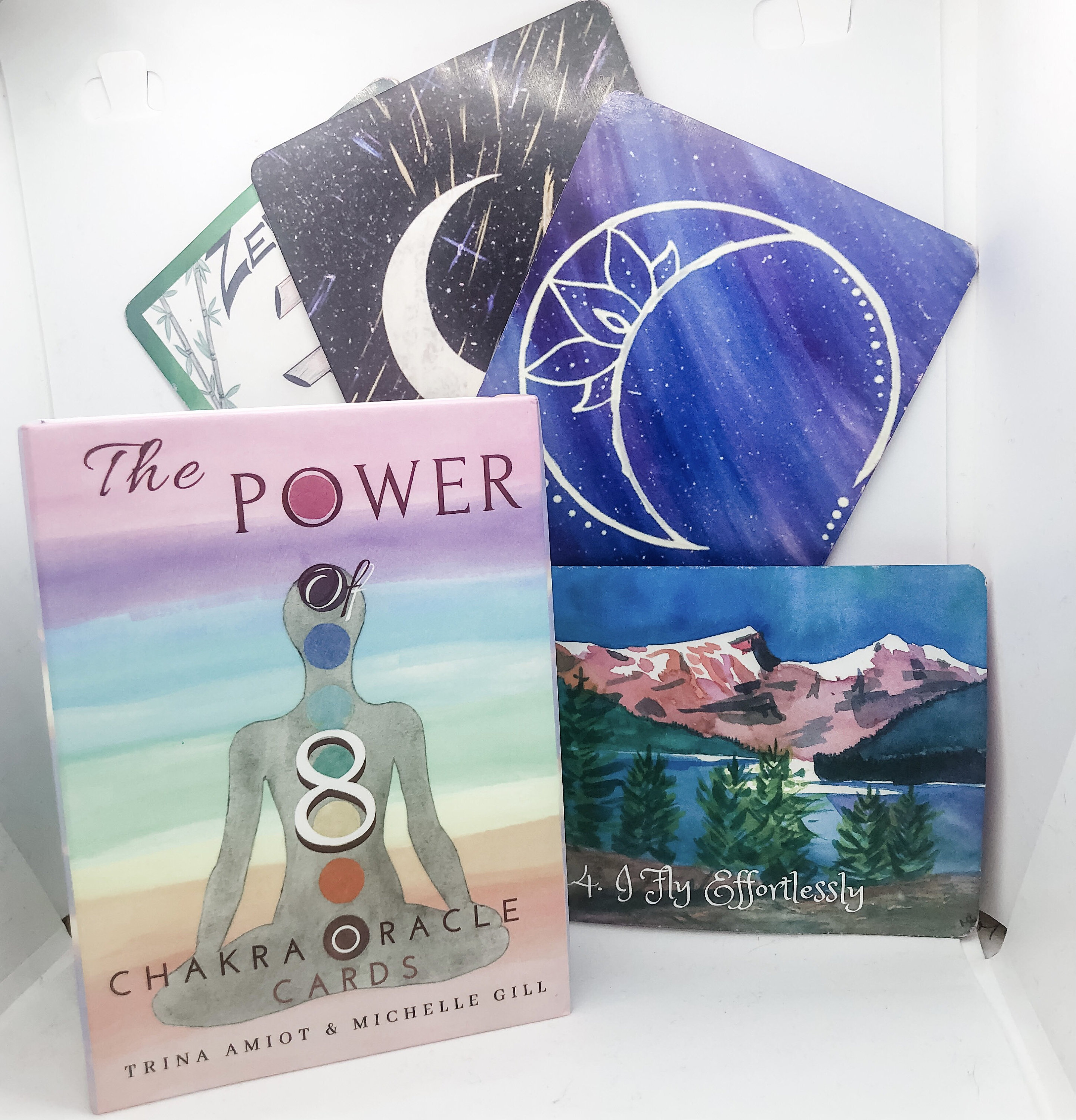 Healing Chakra Oracle Cards Affirmation Cards Energy Etsy