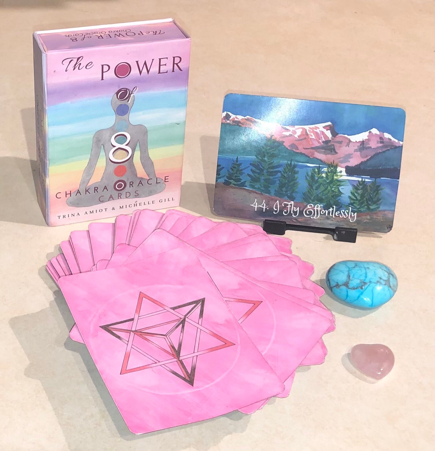 Chakra Oracle Cards Homemade Gift PO8 Affirmation Cards Etsy