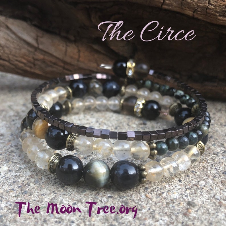 The Circe Chakra Wrap Bracelet for Energy Healing