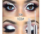 12colors Eyeshadow Liquid Waterproof Glitter Eyeliner Shimmer Makeup Cosmetics