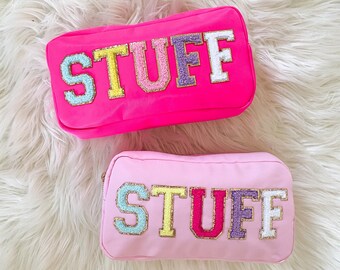 Stoffbeutel Mit Aufnäher Geburtstagsgeschenk Für Sie Kleine Nylon Tasche Reißverschluss Beutel Frauen Stiftetasche Stiftebeutel Niedliche Stiftemäppchen