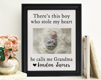 Grandma Picture Frame Christmas Gift For Grandma Personalized Grandma Gift Grandma Photo Frame New Grandma Gift Grandma Photo Gift