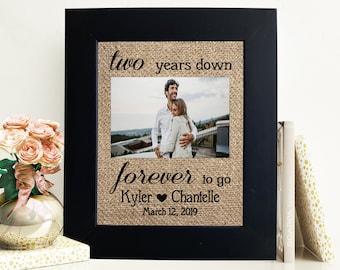 Two Year Anniversary Gifts For Boyfriend 2 Year Anniversary Gift For Him 2nd Anniversary Gift For Husband Cotton Anniversary Gift For Her