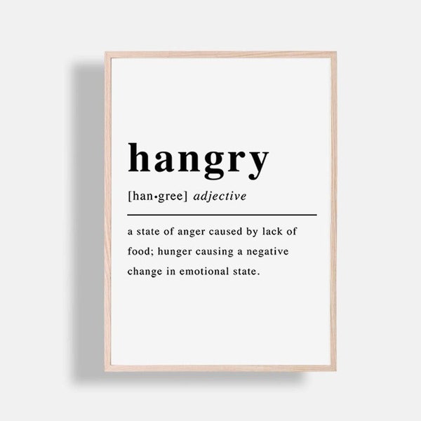 Hangry Svg Hungry Svg Funny Kitchen Svg Funny Svg Sarcastic Svg Hangry Definition Svg Hangry Sign Digital Download Funny Shirt Svg