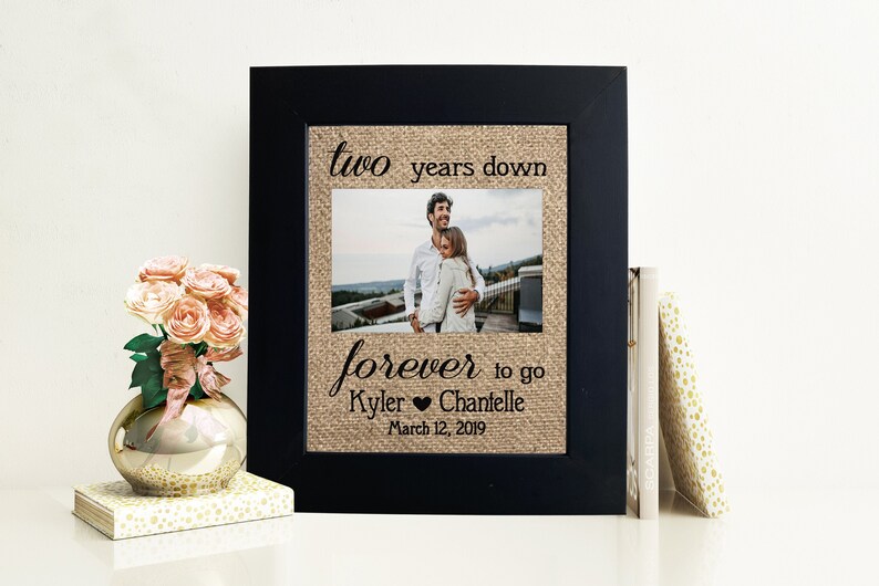 2-year anniversary gifts for him #5: Outstanding photo frame ($9.74)