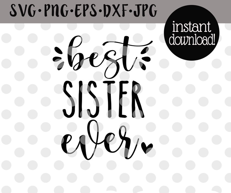 Download Family Svg Cut File For Cricut And Silhouette Little Sister Gift Baby Shower Gift Little Sister Svg For Commercial Use And Instant Download Clip Art Art Collectibles