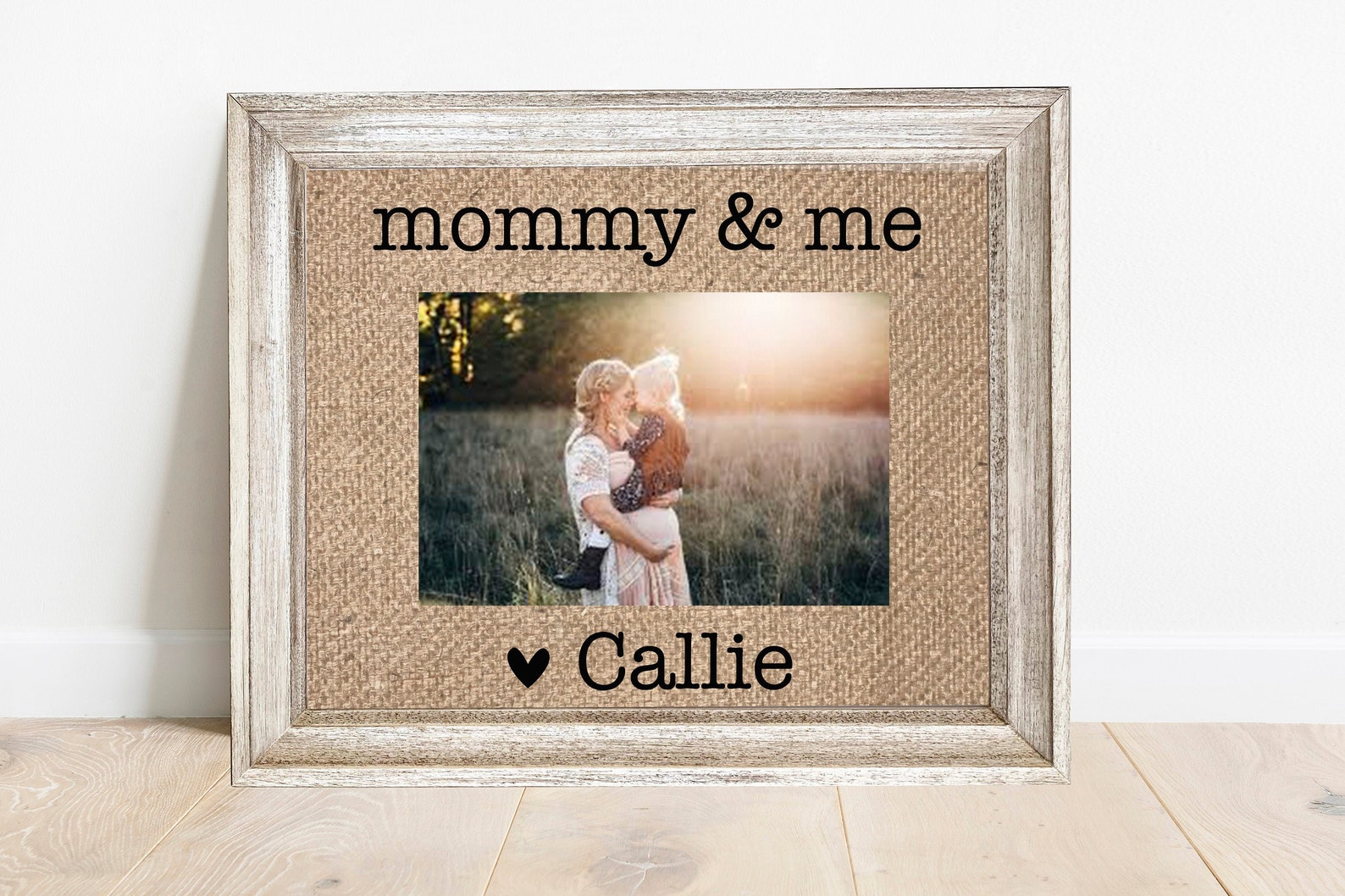 Mommy And Me Picture Frame Personalize First Mothers Day Gift Etsy
