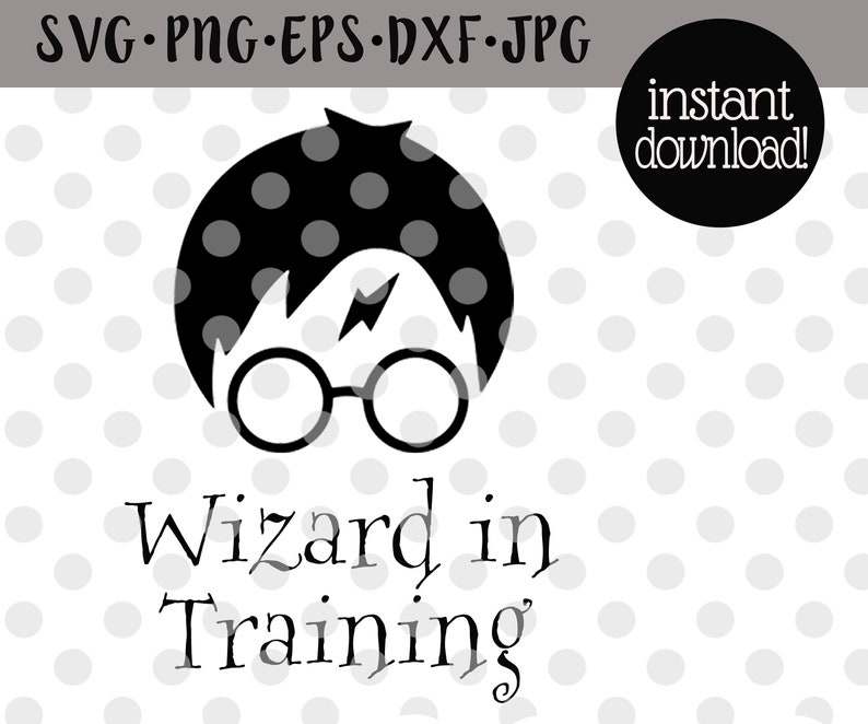 Download Wizard In Training Svg/DIY Funny Harry Potter Baby Boy | Etsy