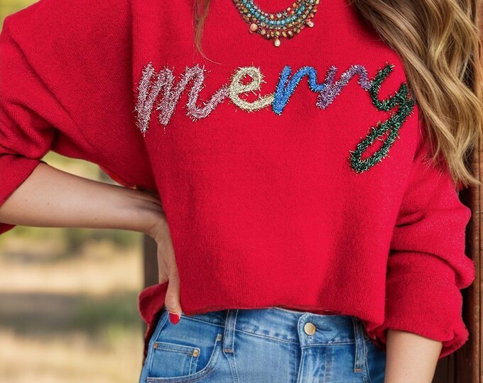 Merry In Pink Sweater main image 0