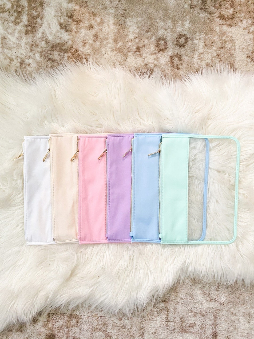 Clear Zipper Pouch Bulk Small Clear Makeup Bag Clear Toiletry Etsy