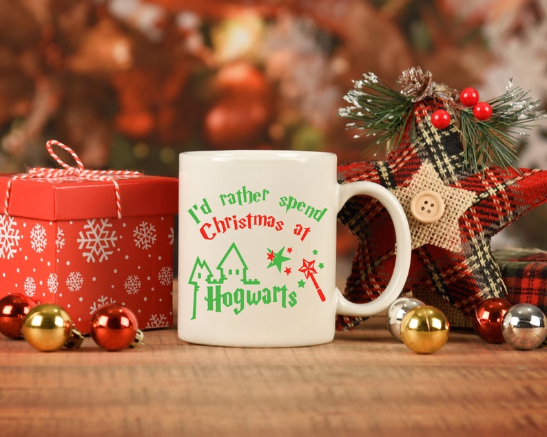 Download Free I D Rather Spend Christmas Svg Harry Potter Etsy SVG DXF Cut File