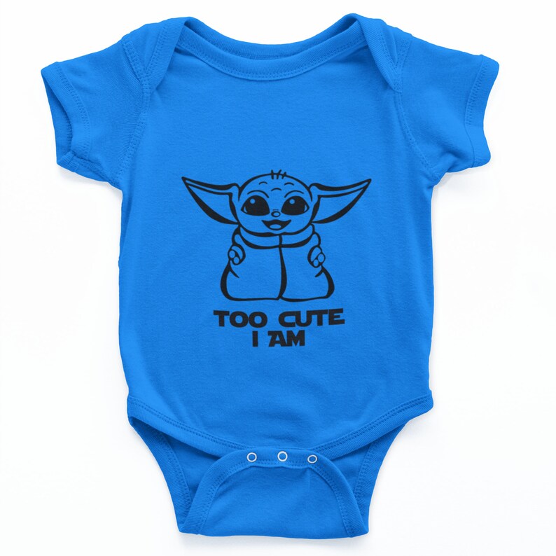 Download Baby Yoda Svg/Disney Star Wars/Too Cute I Am/Mandalorian ...