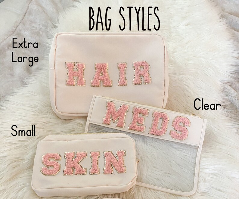 Clear Zipper Pouch Bulk Small Clear Makeup Bag Clear Toiletry Etsy