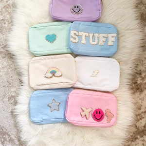 Nylon Makeup Bag Personalized Gift for Her Christmas Gift for Her ...