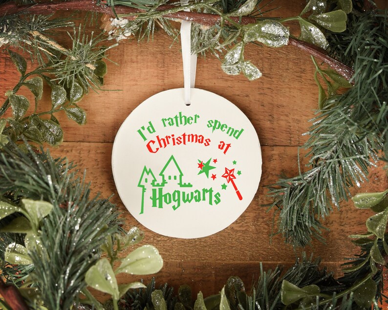 Download Free I D Rather Spend Christmas Svg Harry Potter Etsy SVG DXF Cut File