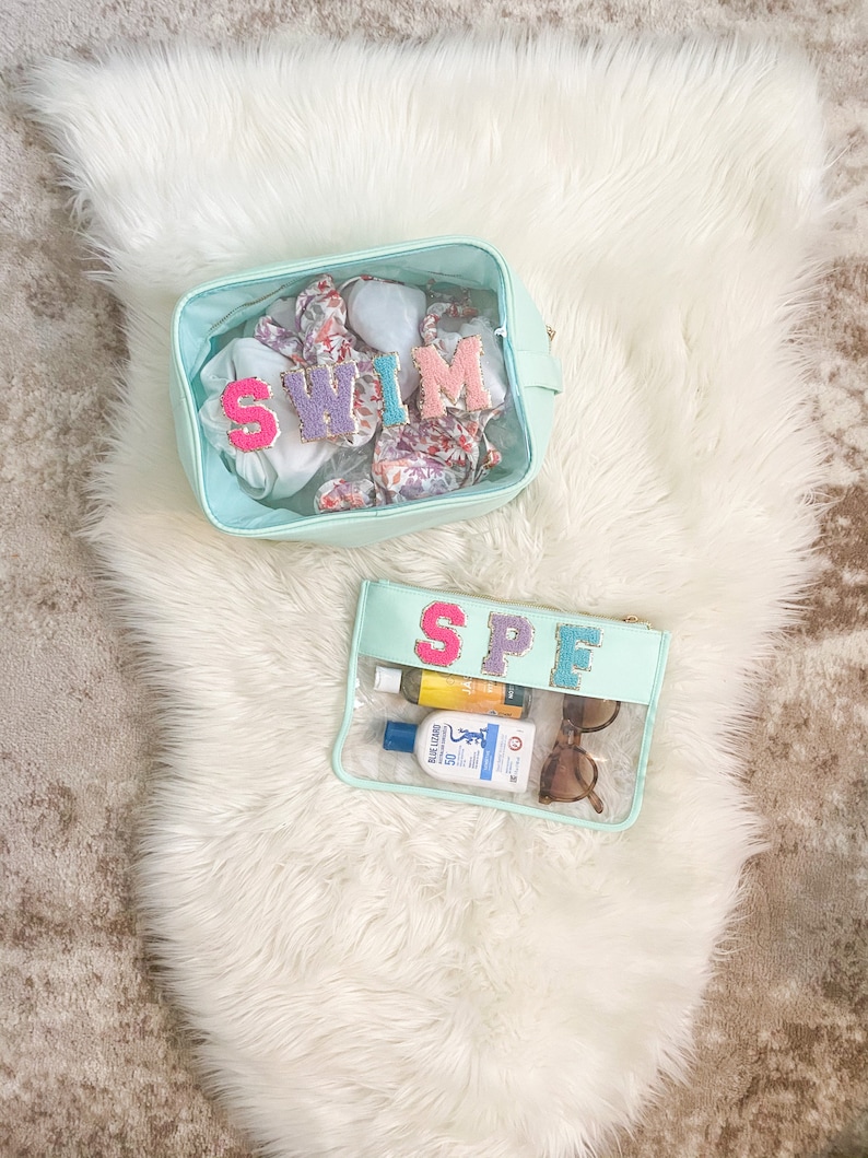 Clear Diaper Bag Organizer Pouches Personalized Diaper Bag Etsy