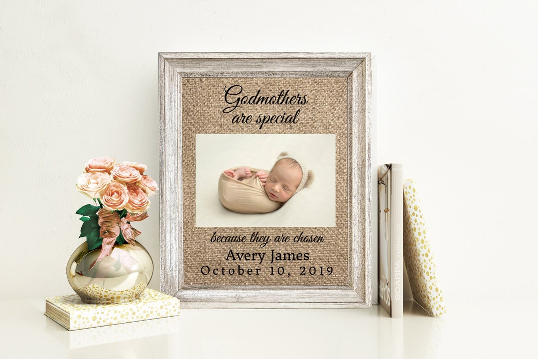 Godmother Frame Personalized Godmother Picture Frame Godmother Photo