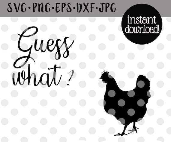 Download Guess What Chicken Butt Svg Funny Baby Onesie Svg Baby Onesie Etsy