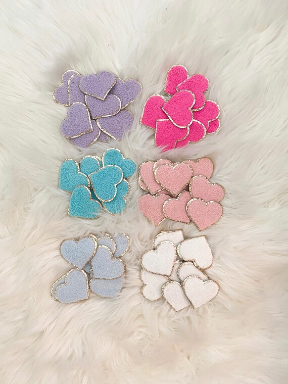 Heart Patch Sticker Self Adhesive Varsity Letter Patch