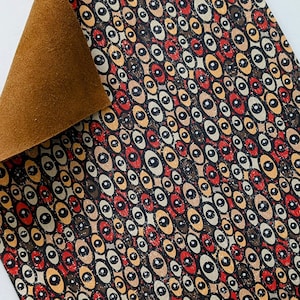 Tiny Shapes Leather, Real Leather Pieces, Genuine Leather Sheets, Multi-color Leather, Cowhide Leather, LF1055
