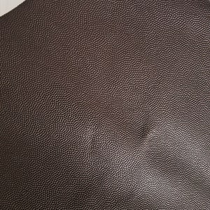 Genuine Leather Sheets, Pebbled Dark Brown Leather-hide, Crafting Leather, Real Leather Fabric