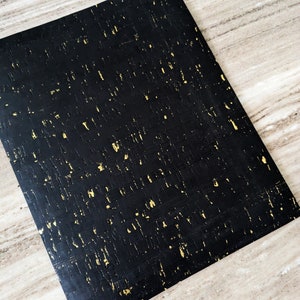 Genuine Cork Sheets, Cork Applied to Leather For Strength And Body, Natural Cork Leather, Real Cork Fabric