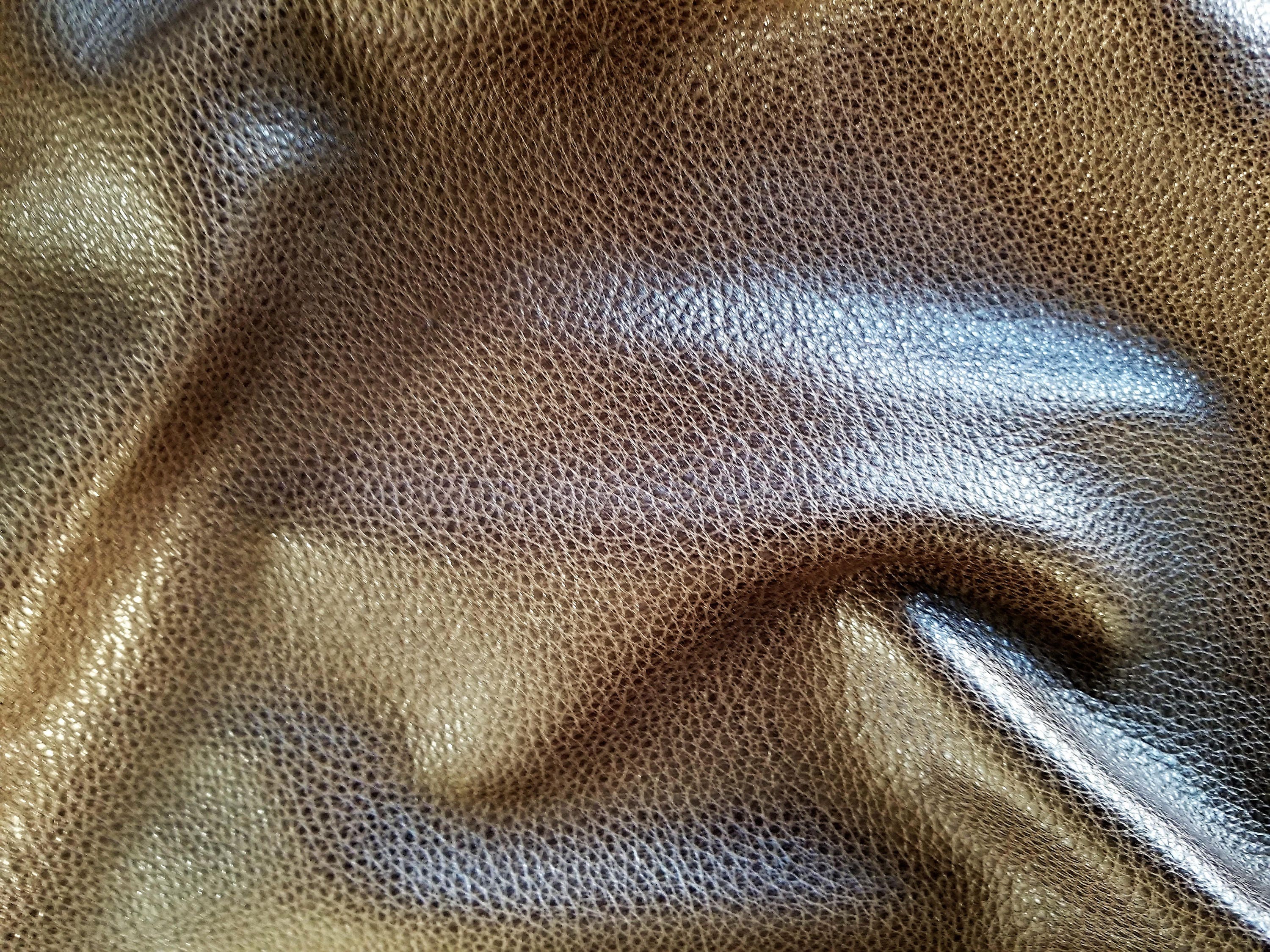 Top Grain Leather Cowhide Brown Leather Real Leather Pieces Etsy