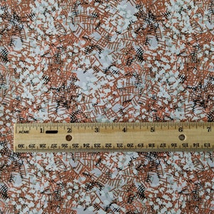 NEW Leather, Genuine Leather, Abstract Print Cowhide, Real Leather Pieces, Small Print Leather LF990