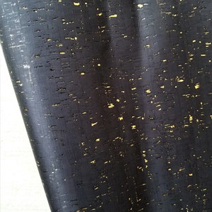 Genuine Cork Sheets, Cork Applied to Leather For Strength And Body, Natural Cork Leather, Real Cork Fabric