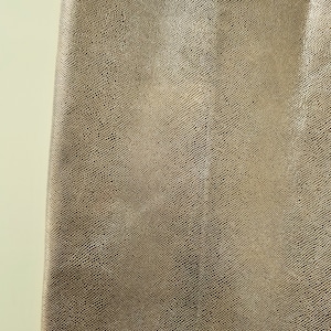 Real Leather, Genuine Leather, Medium Firm Leather, Dull Burnished Gold
