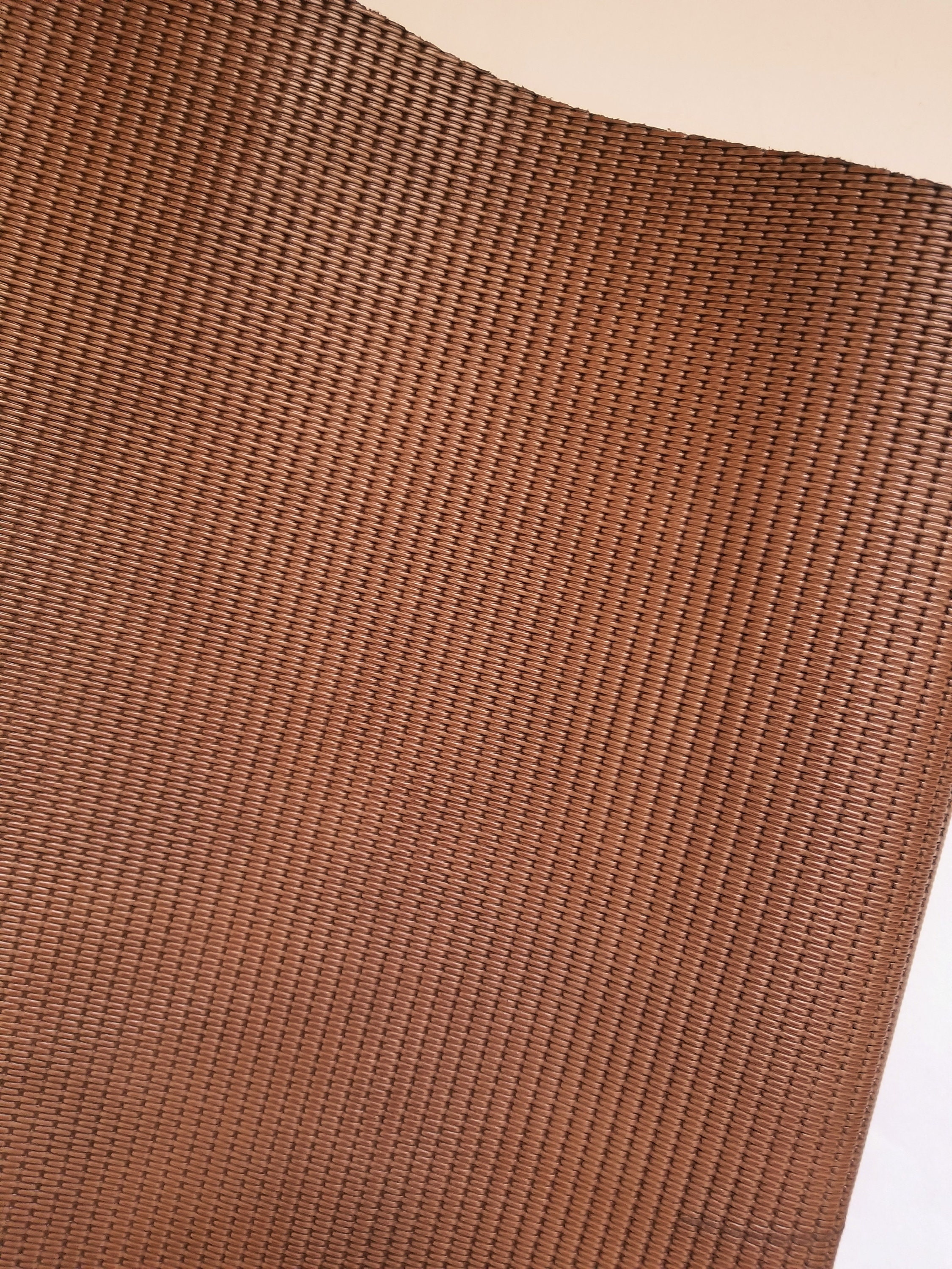 Real Leather Fabric Brown Woven Leather Embossed Leather Etsy Canada