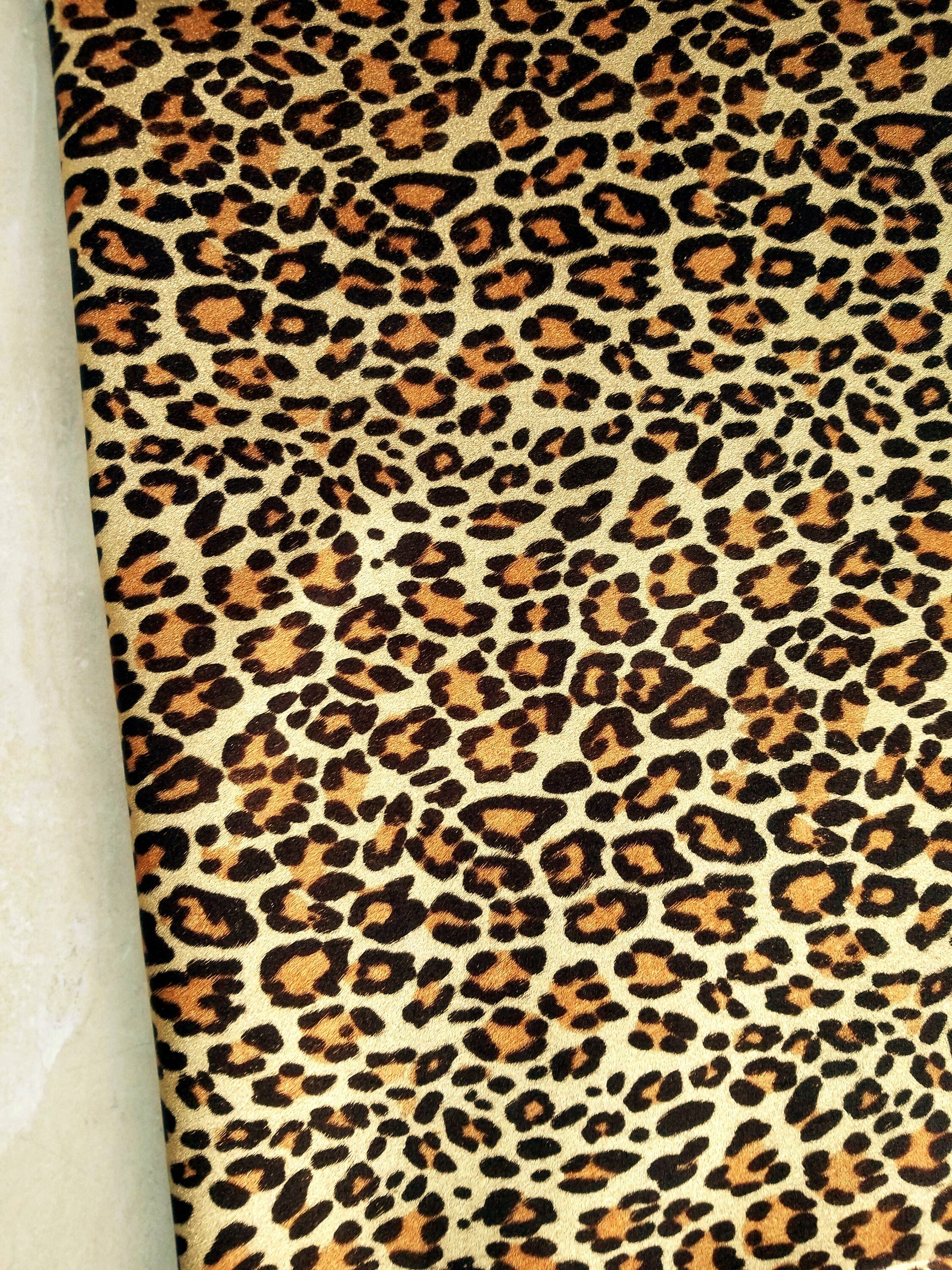 小物 leopard pattern wrinkle stole 小物 leopard pattern wrinkle