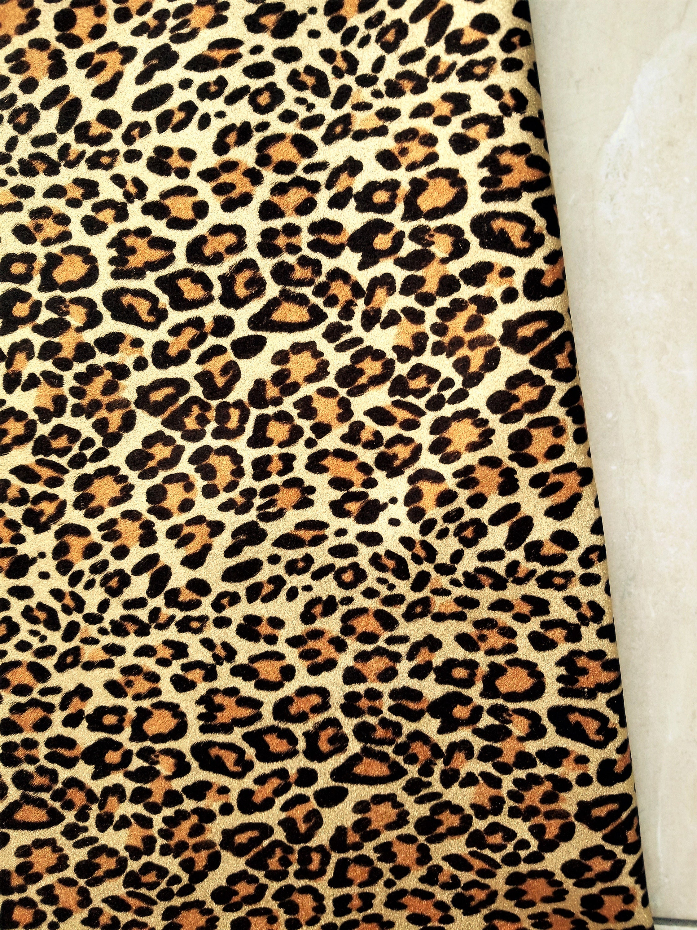 小物 leopard pattern wrinkle stole 小物 leopard pattern wrinkle