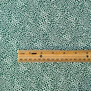 Crafting Leather, Mini Spotted Leopard / Cheetah Print Leather, Tiny Leopard Cheetah LF434