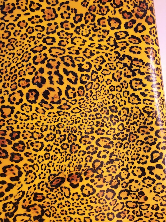 New Leather, Spotted Leopard / Cheetah Print Leather