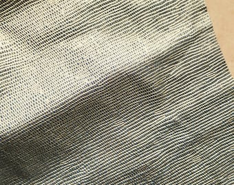 Cortes de cuero real, cuero de lagarto, sábanas de cuero genuino, piezas de cuero real, cuero para artesanías, cuero de piel de serpiente