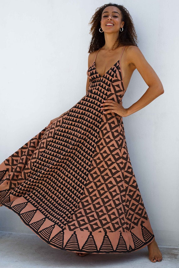 spell jasmine strappy maxi cream