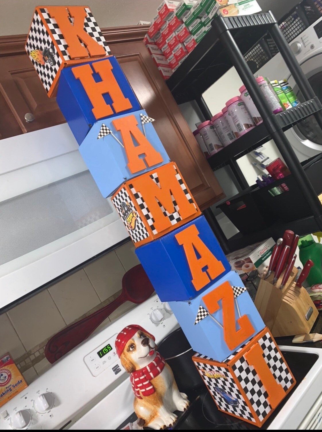 Name boxes birthday baby shower room Etsy