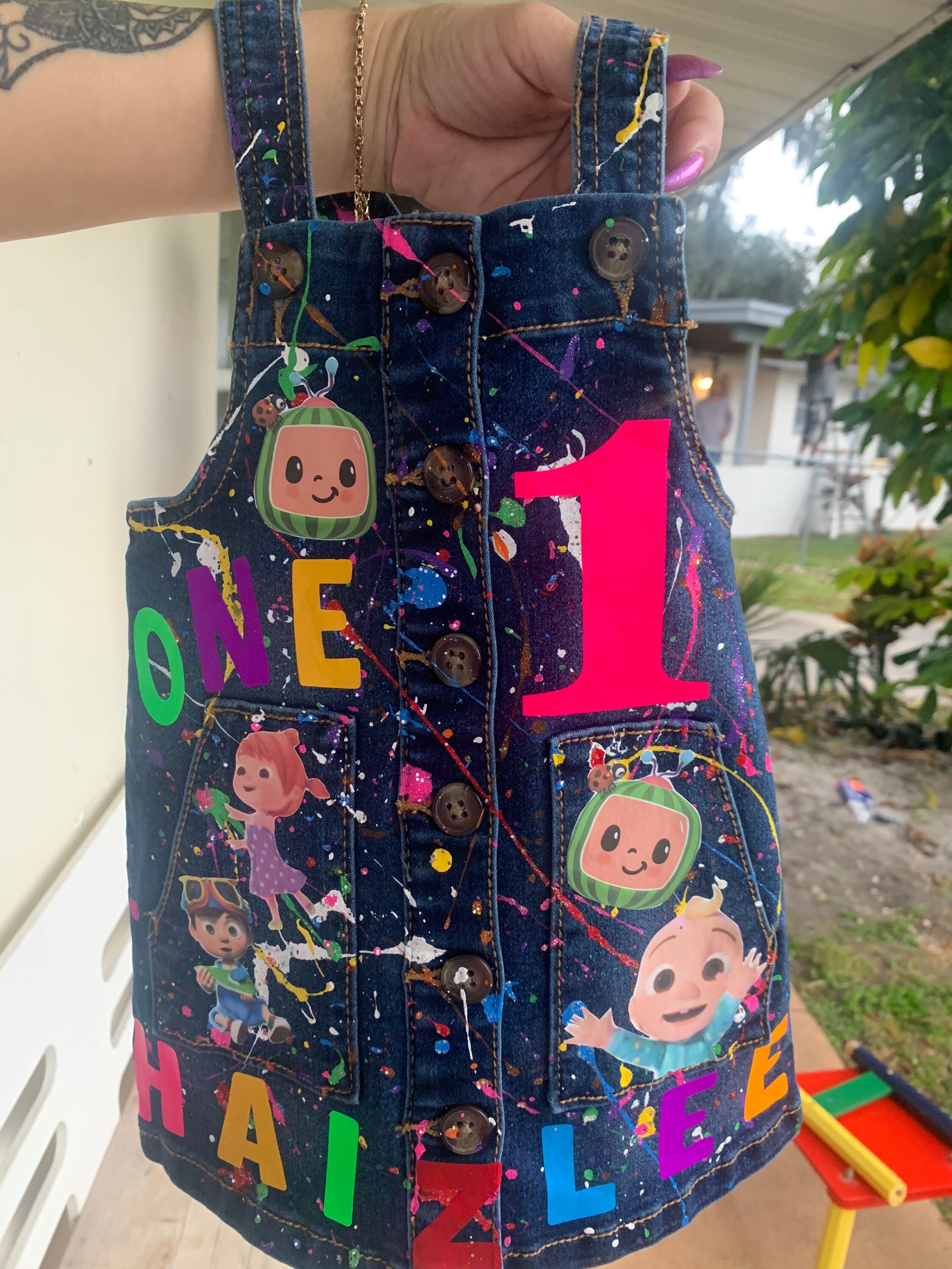 custom cocomelon outfit