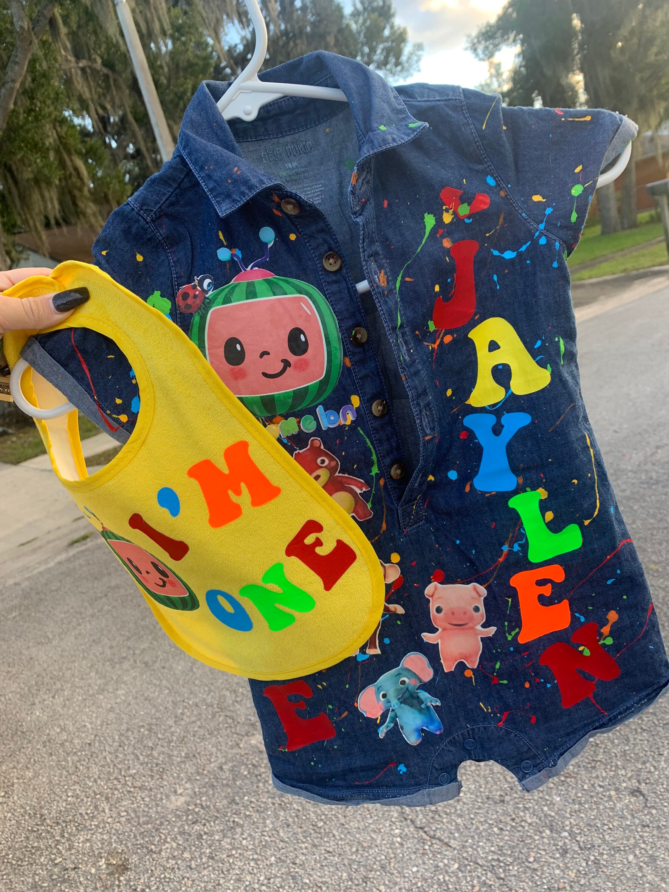 custom cocomelon outfit