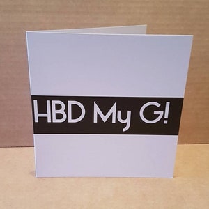 HBD My G - Par Streetgreets
