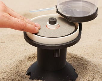 4 Inch Flat Lap - By: LSAgates – Precision Shaping Made Simple -  Small and portable!