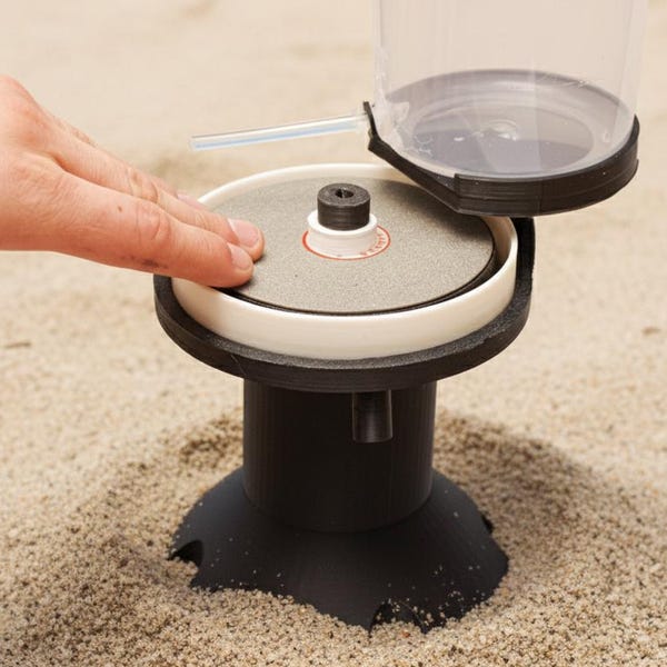 4 Inch Flat Lap - By: LSAgates – Precision Shaping Made Simple -  Small and portable!