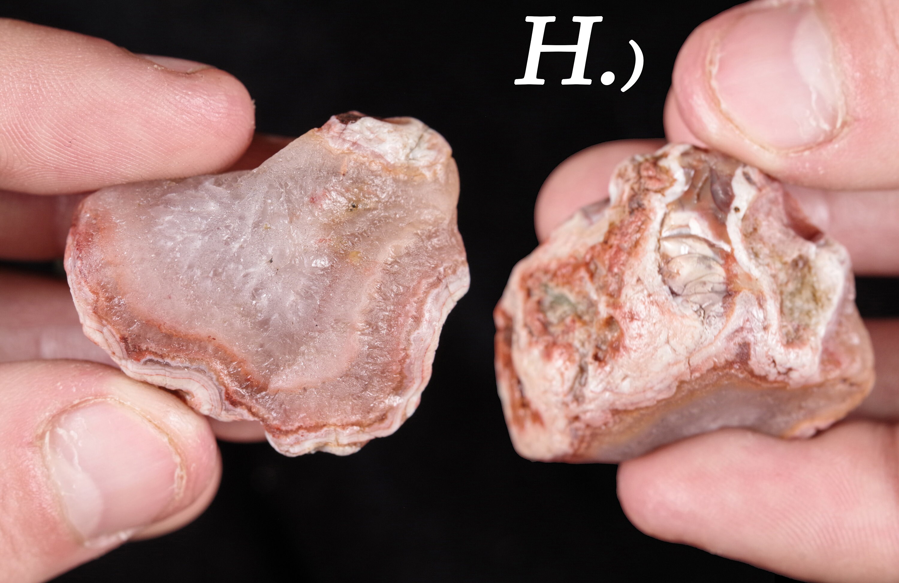 Individual Lake Superior Agates Lot 4 Blue LSA's | Etsy