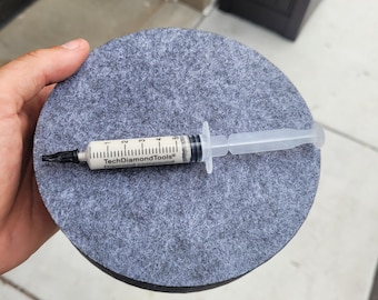 6 Inch Lapidary Polishing Pad - Compatible with LSAgates Flat Laps - Precision polishing made simple!