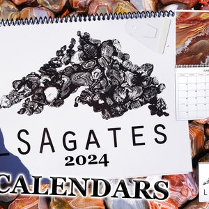 LSAgates (2024) Calendars - Make your room POP with this Calendar from LSAgates 3 Different Variations - (JAN-DEC 2024) - Gift idea!