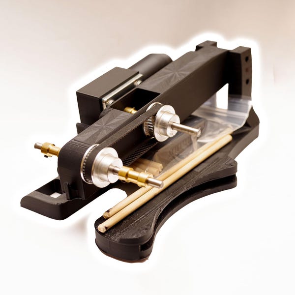 Façonnage lapidaire automatique de la cabine - Façonnage de précision simplifié - Compatible et personnalisable pour divers tours à plat. - Par LSAgates