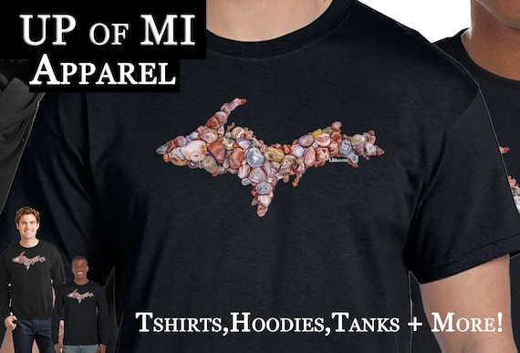 Michigan Up Upper Peninsula Agate Collector T-Shirt Michigan Up Upper Peninsula Agate Collector T-Shirt