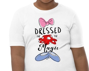 Dressed For The Magic - Girl's Light T-Shirt